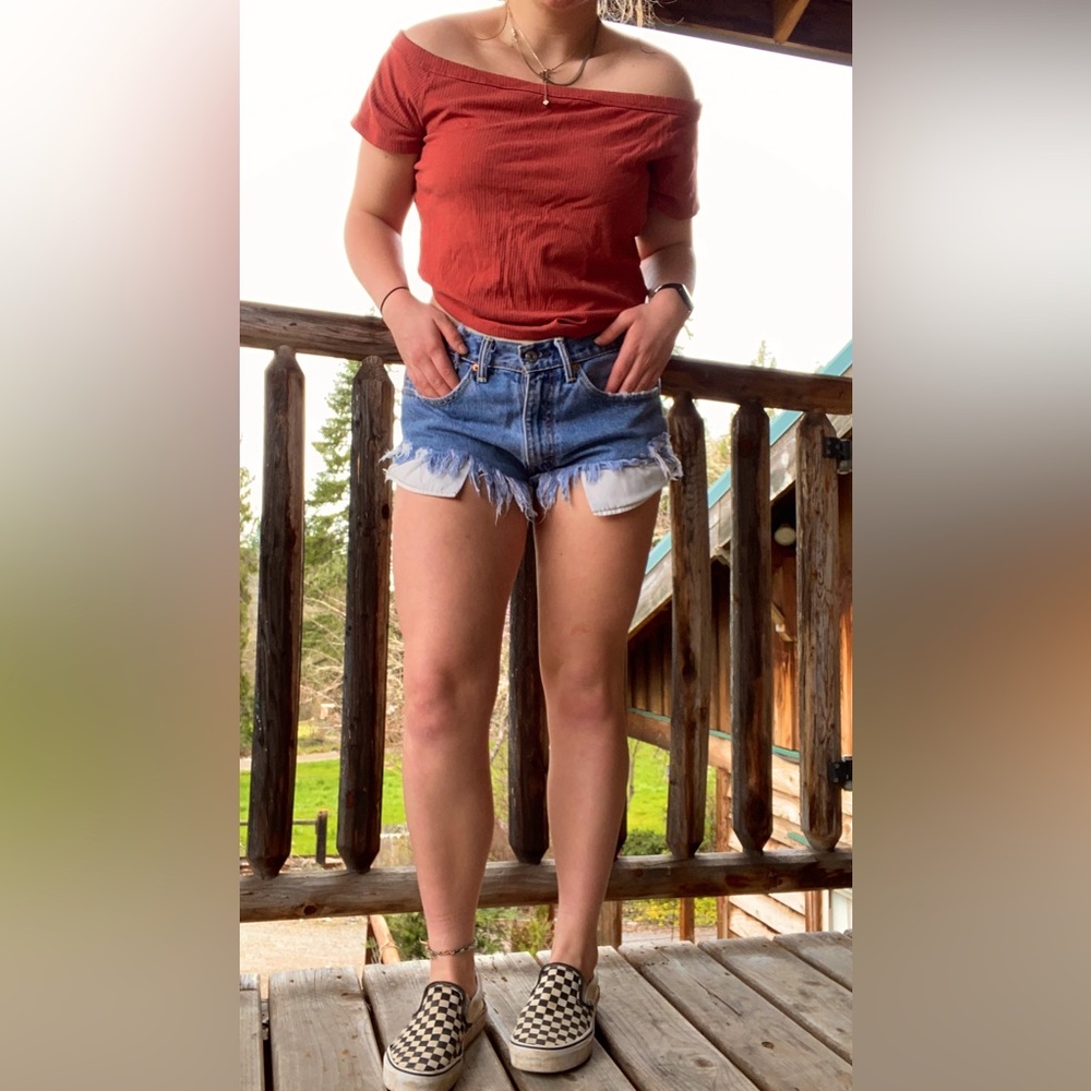 Levi’s denim shorts